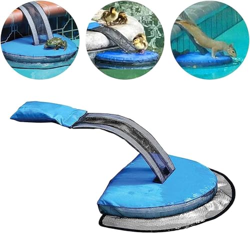 HXStar Pool Ausstiegshilfe für Tiere, Tiersparende Fluchtrampe für Pool, Schwimmende Rampe Rettungen, Tierrampe Kleintier Swimming Fluchtrampe Sicherheit Tierrettungs Critter Escape Ramp