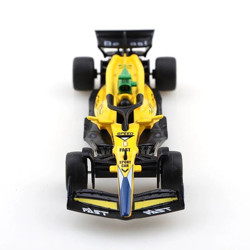 Image of PLUSPOINT Formula 1 Racing Die cast Metal Cars for Kids Pull Back F1 Metal Car Simulation Scale Model High-Speed Racing Vehicles Collectible Car Toys for Boys Age 3 Years & Up