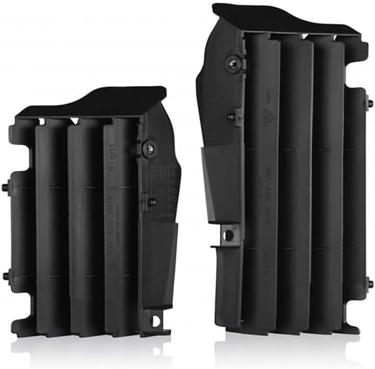 Acerbis Radiator Louvers Black Compatible with Kawasaki KX250/KX250X 2021-2024/KX450F 2016-2023/KX450X 2021-2023/KX450SR 2022-2023 - 2791430001