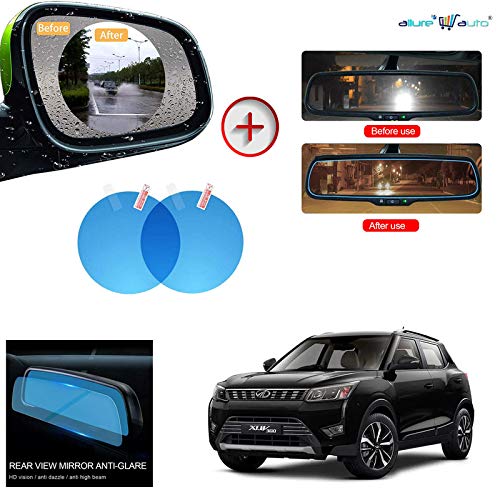 JAINFAM® Combo 2+1 Pcs Car Rear/Side View Mirror Film Car Side Mirror