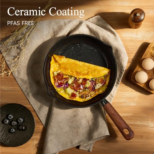 Save 56% on CAROTE 21pcs Nonstick Ceramic Cookware Set