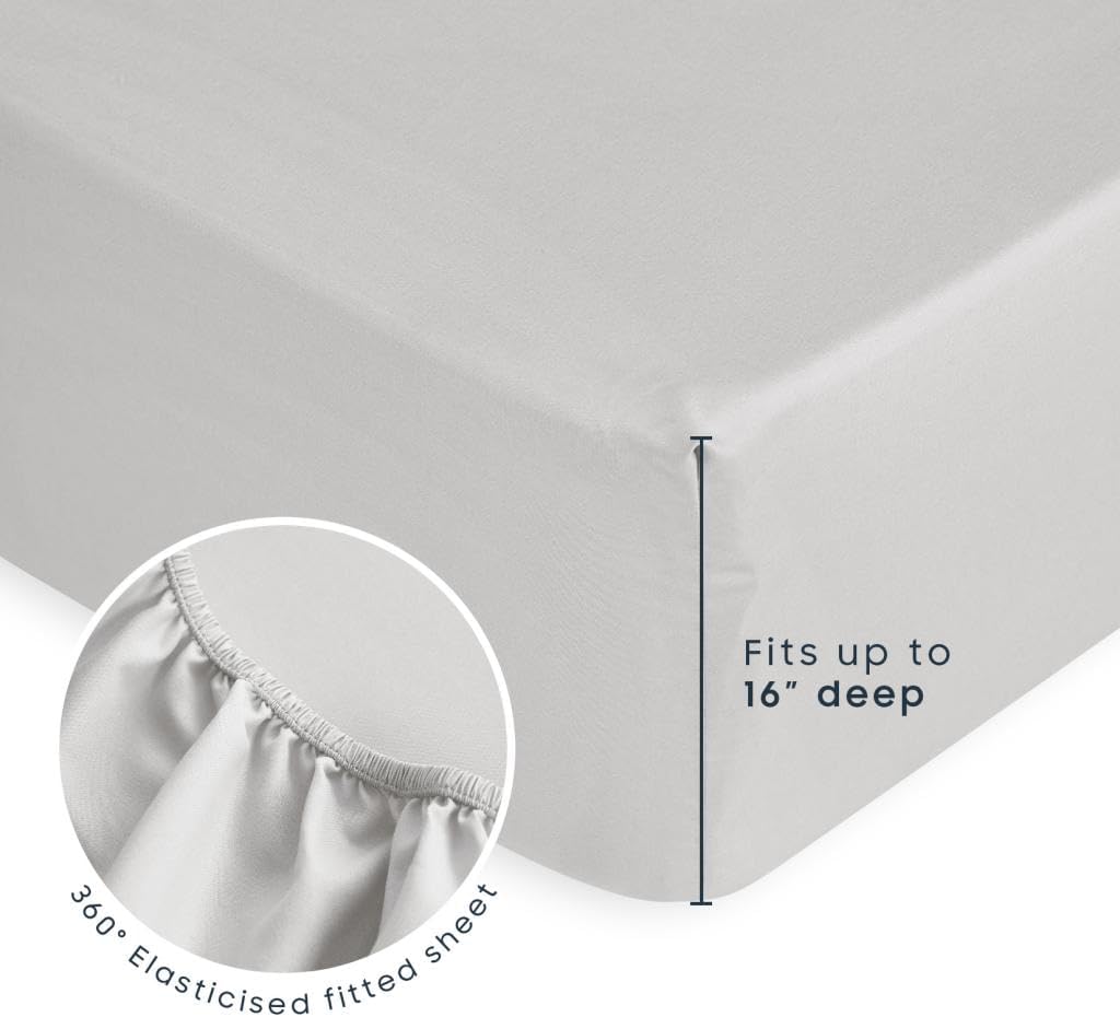 Wake In Cloud - Dinosaur Bedding Set for Boys, Dinosaur Sketch Patterned Soft Lightweight Comforter Set with Sheets, 5 Pieces Kids Bed in a Bag, Gray, Twin Size - Image 5