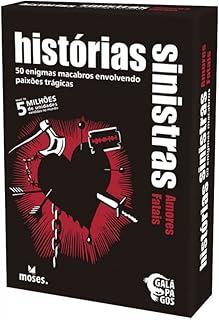 Galápagos, Histórias Sinistras: Amores Fatais (Black Stories: Deadly Love), Jogo de Cartas investigação para Amigos, a partir de 2 jogadores, 15 min