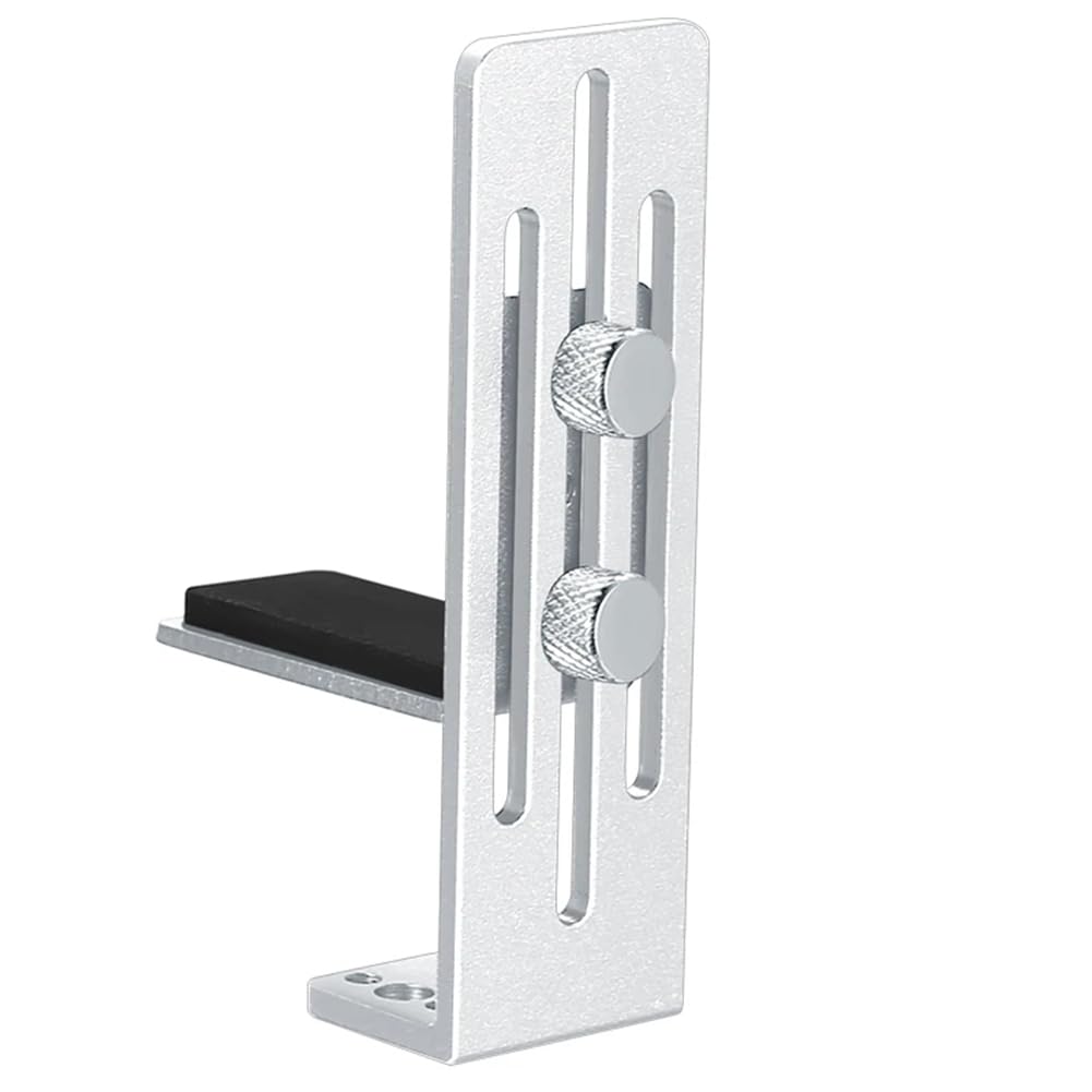 UDSKNV[KSL Computer Graphics Card Mount Aluminum Alloy Graphics Card Bracket for ITX/ATX Desktop PC Case Accessory Silver