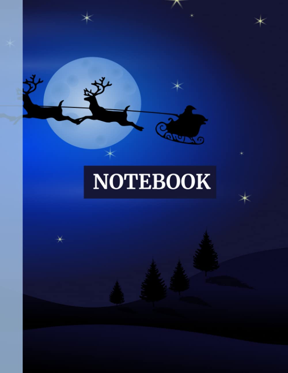 Notebook.: Christmas: Lined Paper. Size (8.5 x 11 inches) 120 Pages.
