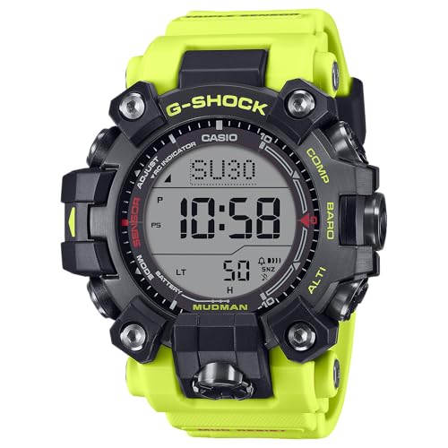 Casio G-Shock Master of G MUDMAN GW9500MRY-1A9 | solarbetrieben | Dreifach-Sensor | schmutzabweisend | 200 m wasserdicht | Rettungsgelb, gelb
