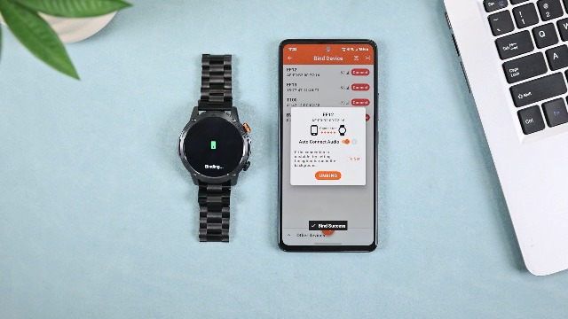 DREMAC Smartwatch Uomo Militare 1,43'' AMOLED – Torcia Integrata, Chiamate Bluetooth, Batteria 530mAh