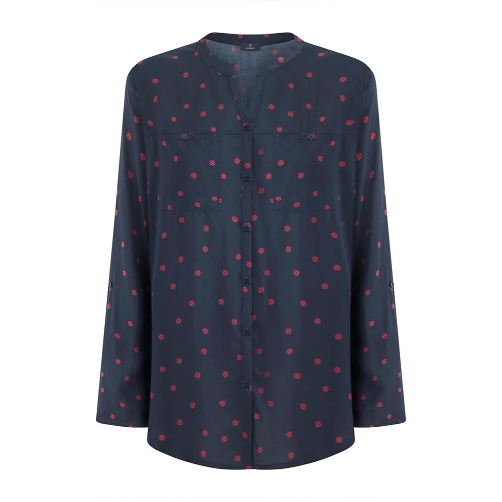 Ragno Camicia con Collo Coreano in Ecoseta Art.dm84si
