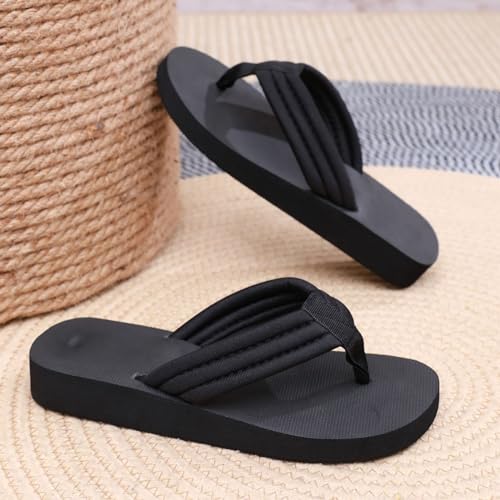 Womens Flip Flops Fashionable Soft Sole Outdoor Beach Flip Flops Summer Thick Women Memory Foam Slippers for Fatigue4