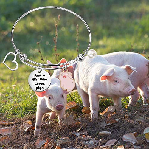 FAADBUK Funny Pigs Bracelet - Animal Lover Gift for Pigs Jewelry Lovers 5