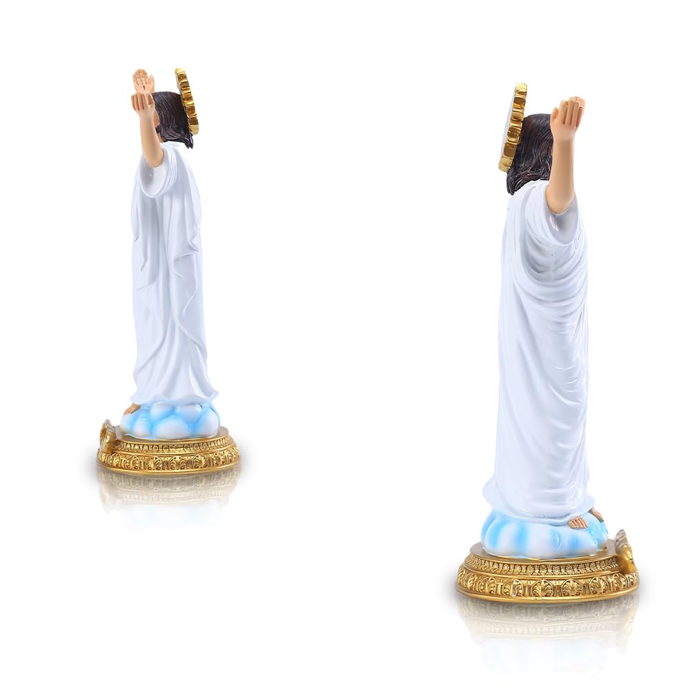 Amazon.co.jp: Shlinnuo 高さ9インチ イエス 復活したキリストの祝福