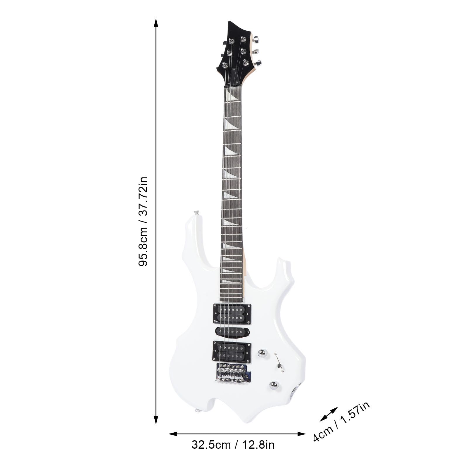 Chitarra Elettrica, Kit Completo con Amplificatore 20W, Porta di Scarpe, Corde di Ricambio, for Apprendimento, Divertimento, Feste e Corsi di Musica