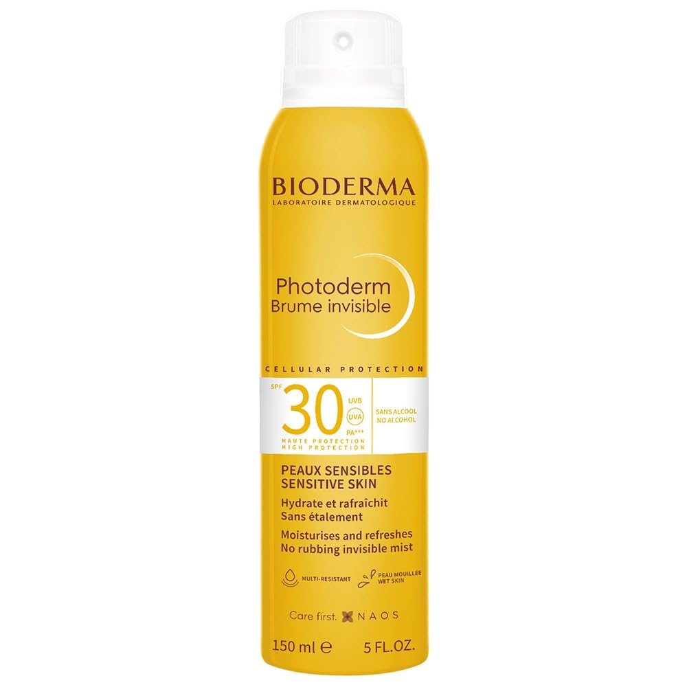 Photoderm by Bioderma Brume Invisible Mist For Sensitive Skin SPF30 150ml, 150 ml (Pack of 1)