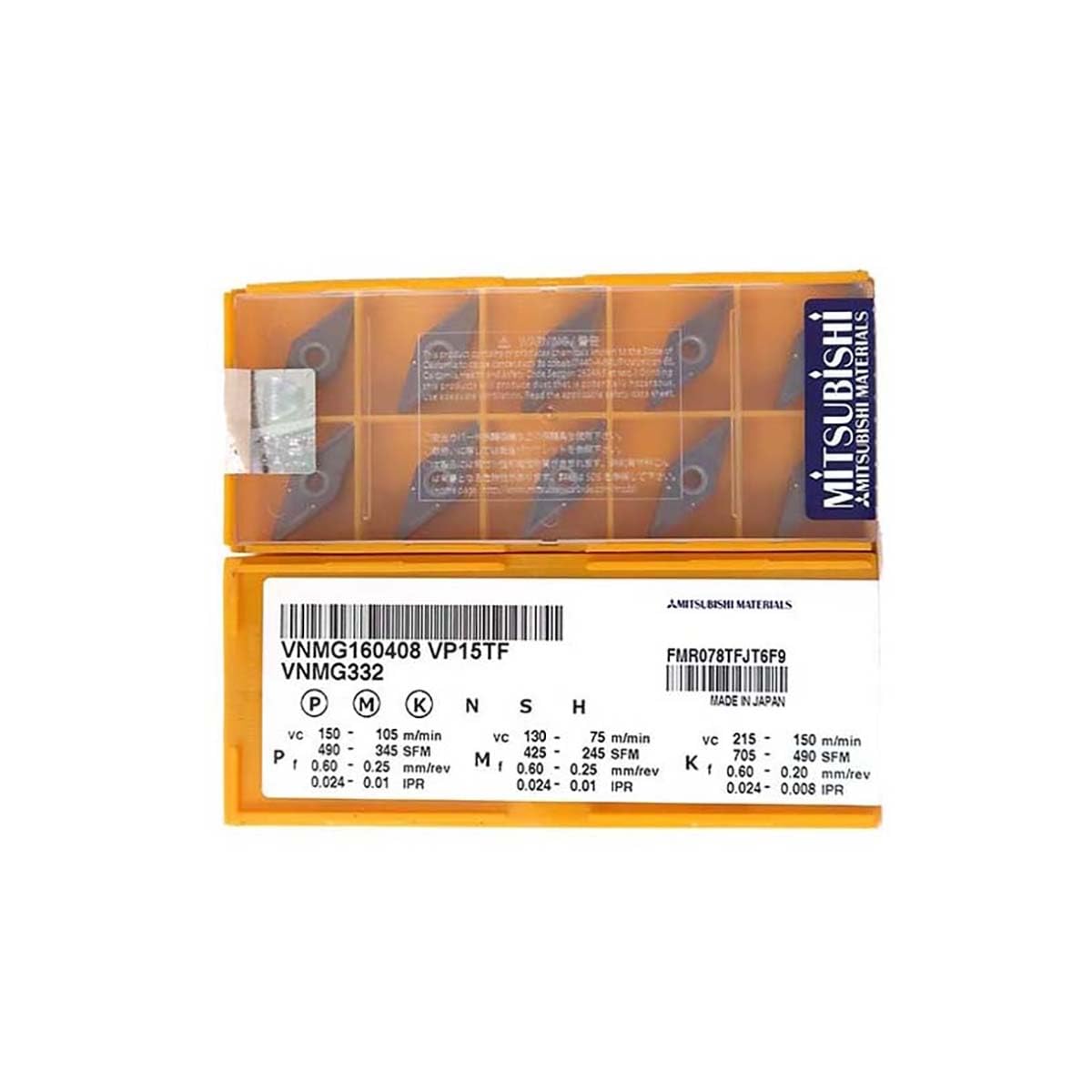 HOOGUU 100% Original VNMG VNMG16 VNMG1604 VNMG160408 VP15TF Turning Insert