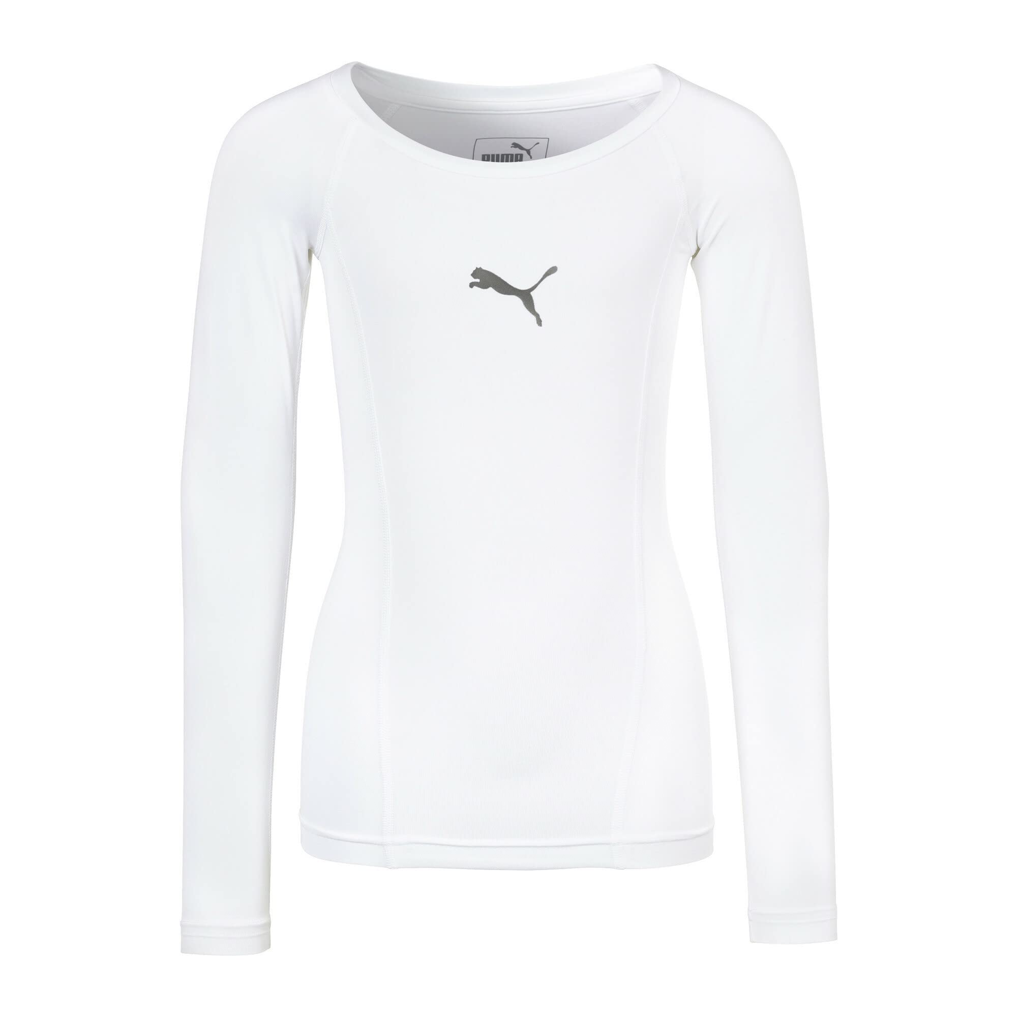 PUMA Liga Kid'S Liga Baselayer Tee Ls Jr,PUMA White,152