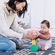 Infantino Licht & Geräusch Multisensorisches Bälle-Set – 4-teiliges Set mit texturierten Bällen Set für die sensorische Entwicklung, 215023-02, Mehrfarbig