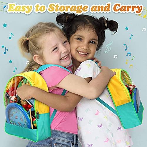 Jojoin-24-strumenti-musicali-per-bambini-set-di-percussioni-in-legno-unico-Ocean-Wave-Bead-Drum-xilofono-giocattolo-per-bambini-regalo-per-bambini-a-partire-dai-3-anni-in-su