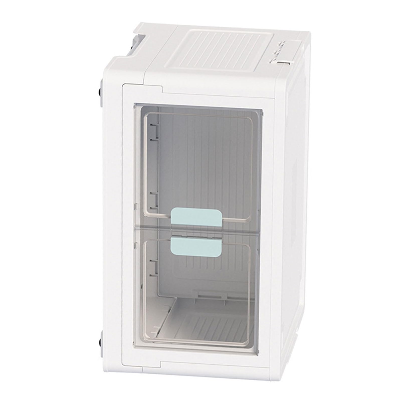PANGBOER Contenitore portaoggetti per armadio con porta trasparente, grande capacità, per abbigliamento e accessori, organizer per camera da letto