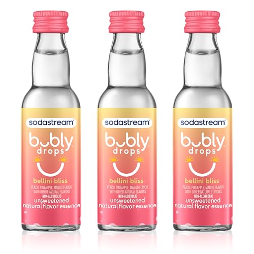 Image of SodaStream bubly Drops, Bellini Bliss, 1.36oz (Pack of 3)
