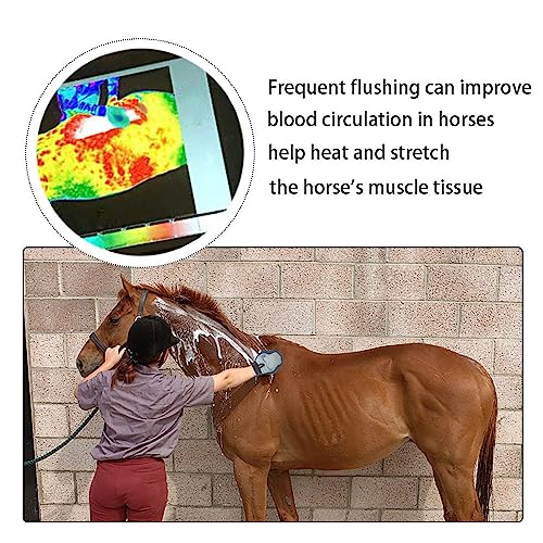 Dhinkyoung Horse Massage Glove, Horse Grooming Brush, Multifunctional Horse Brush Glove, Breathable Horse Hair Remover Mitt For Horse Dog And Cat Washing Grooming Shedding #TOP4