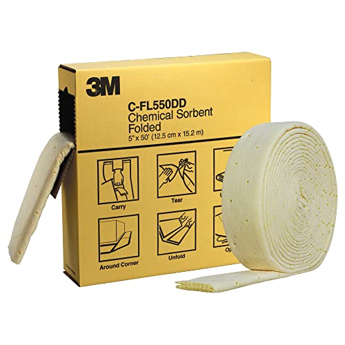Image of 3M Chemical Sorbent Folded C-FL550DD /P-F2001, High Capacity, 3 Box /Case
