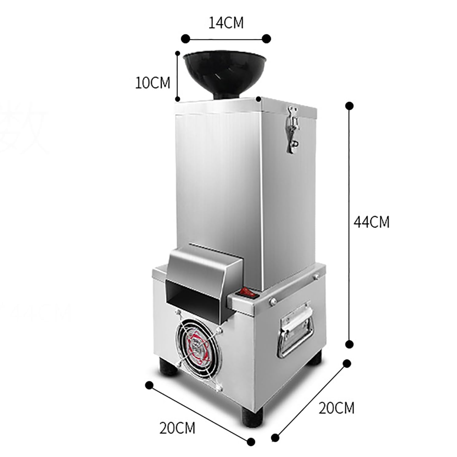 TBLOTYD Garlic Peeler Garlic Skin Commercial Electric Garlic Peeler, 20-25KG/H Garlic Peeling Machine, Stainless Steel Body, Fast and Labor-Saving, Removable for Cleaning