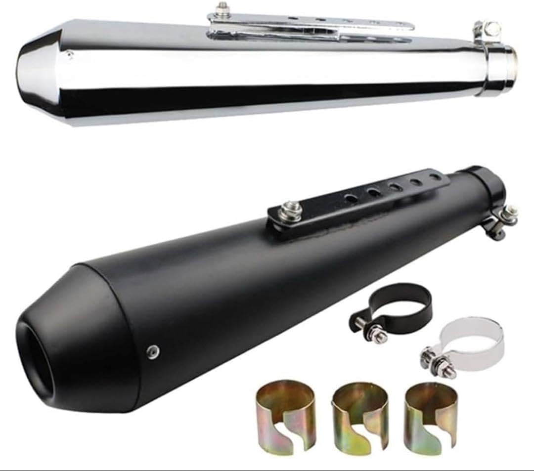 モトグッチV11用 カーボンファイバー マフラー 2本セット モトグッチ