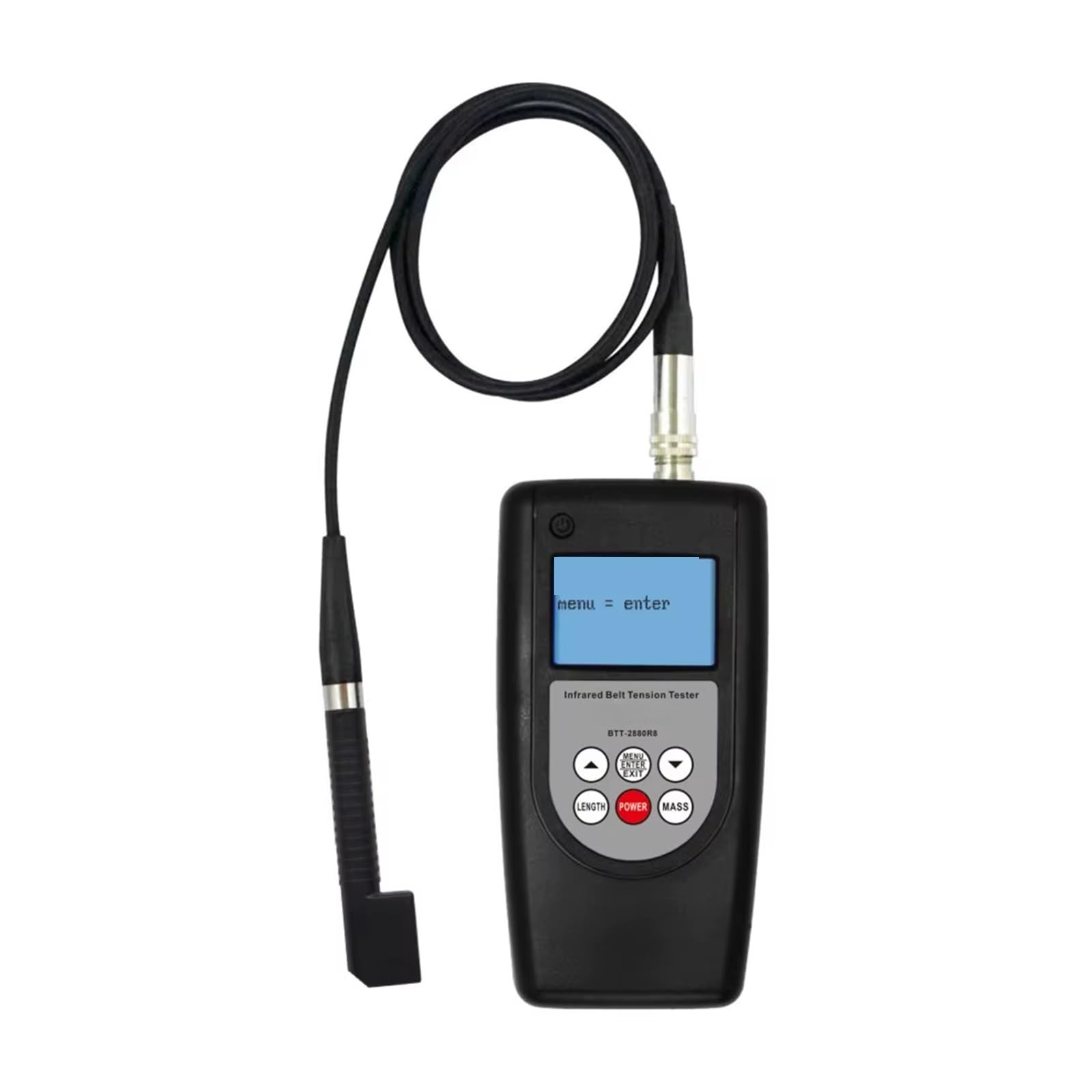 BTT-2880R8 Frequency Belt Tension Meter Infrared Gauge for Industrial Inspection