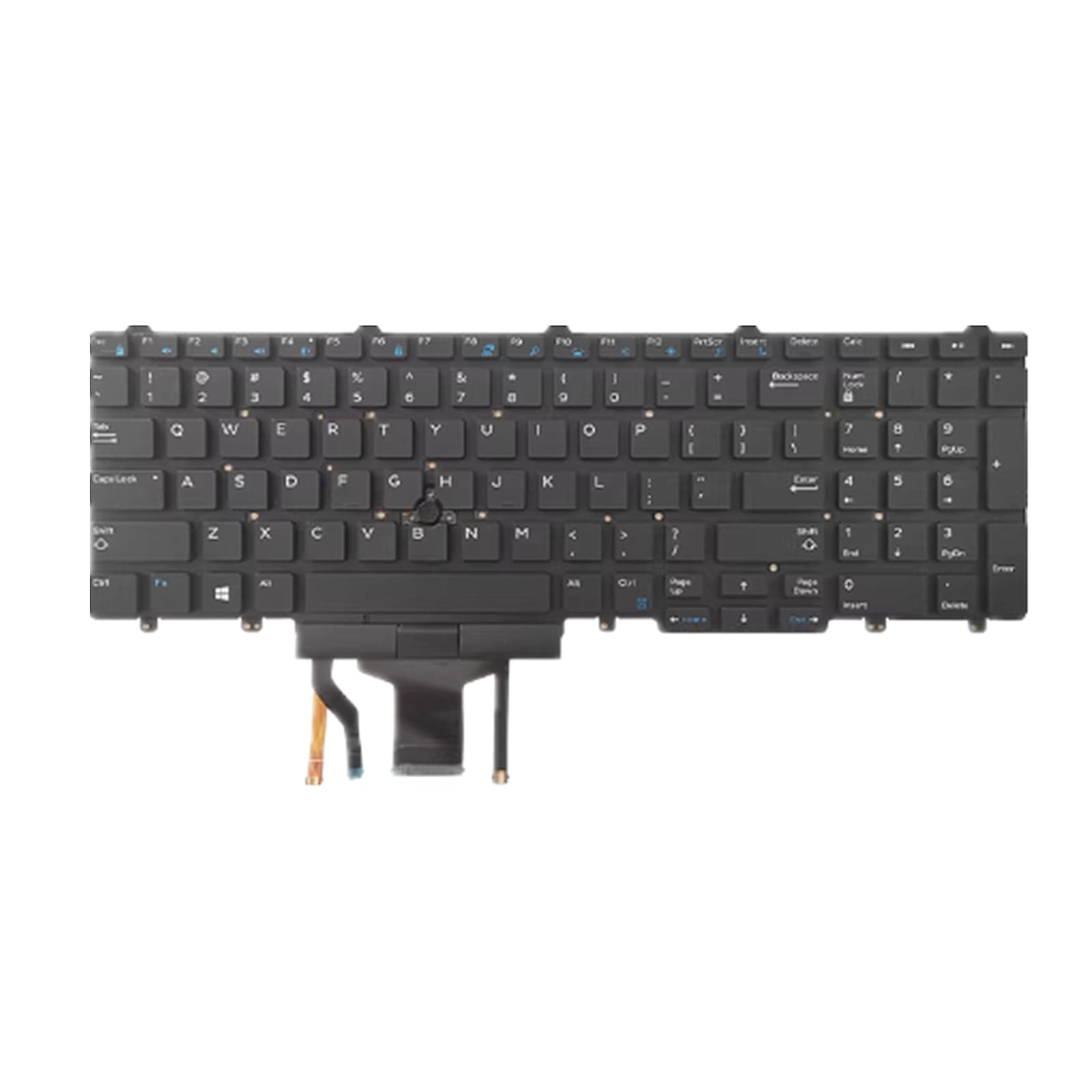Clavier pour ordinateur portable Dell Precision 15 3530 disposition US QWERTY - 2