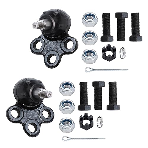 Image of Detroit Axle - 8pc Front Suspension Kit for Chevy Impala Monte Carlo Buick LaCrosse Regal Allure Century 2 Struts w /Coil Spring 2 Sway Bars 2 Lower Ball Joints 2 Outer Tie Rods Replacement