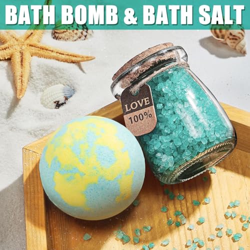 Image of Birthday Gifts for Women Friendship, Ocean Relaxing Spa Gifts Basket for Women Self Care Gifts Set, Thank You Gifts Idea Mothers Day Gifts for Mom Her Best Friend Sister Wife Girlfriend Coworker Nurse