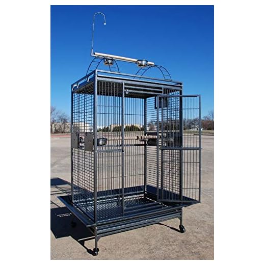 Best cage for an umbrella cockatoo XX-Large Castle PlayTop Parrot Cage