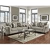 Roundhill Furniture Camero Sofa And Loveseat Set