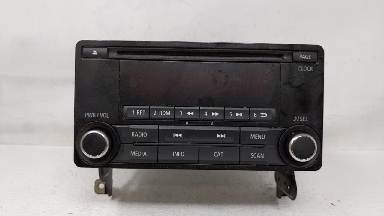 OEMUSEDAUTOPARTS1.COM-Radio AM FM Cd Player Receiver 8701A185 is Compatible with 2015 Mitsubishi Lancer