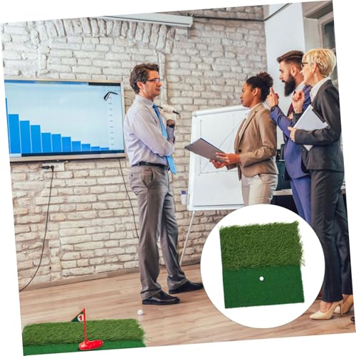 Tapis entraînement de golf multifonctionnel avec base pliable de swing