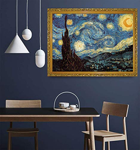 Beiwo Puzzle-Starry Night By Vincent Van Gogh Jigsaw Puzzles thumb #6