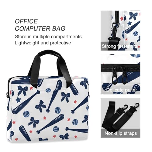 Funda para portátil ALAZA con diseño estrella y correa, 15.6 pulg miniatura 6