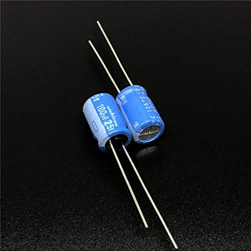 30pcs 25V100uF BT 8x11.5 Altamente affidabile Affidabilità 25V100uF Condensatore elettrolitico di Livello Industriale