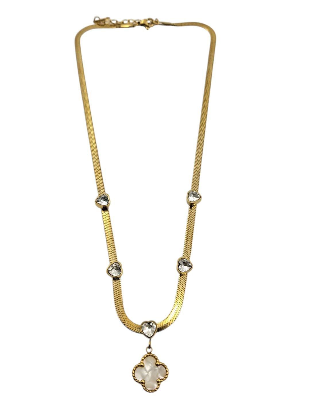 adiva Necklace For Woman | Pearl Necklace For Women | Jewellery | Stylish & Elegant Pendant Perfectly Styled For Parties Family Functions & Occasions-picture-19