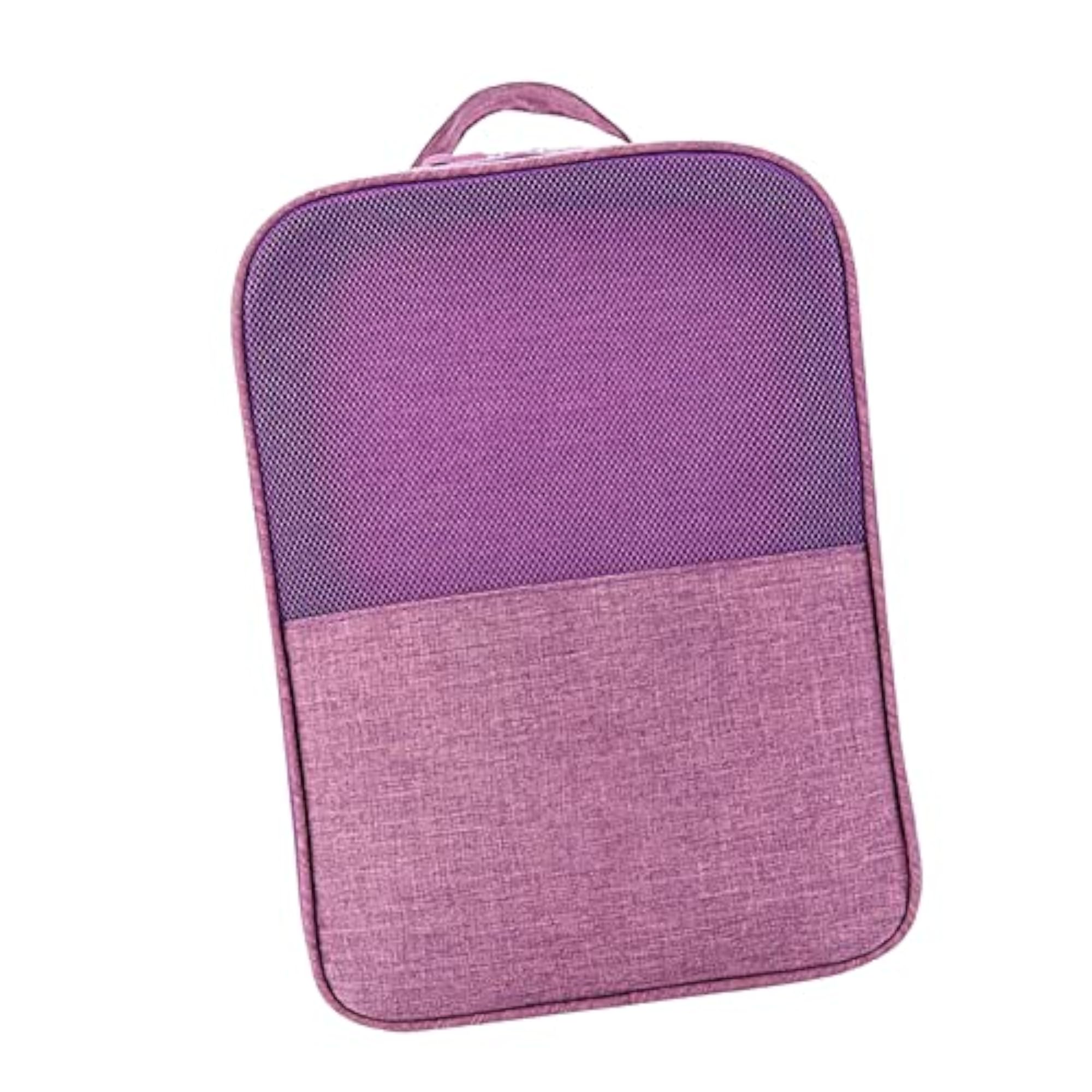 Washable Portable Shoe Pouch for Unisex, Purple
