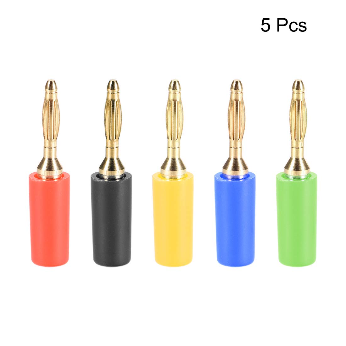 Amazon.co.jp: uxcell バナナプラグスピーカーワイヤーケーブル 2mm