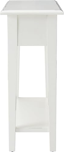 Miniatura 6 de Leick Home Favorite Finds Haven Ridge - Mesa auxiliar, color blanco