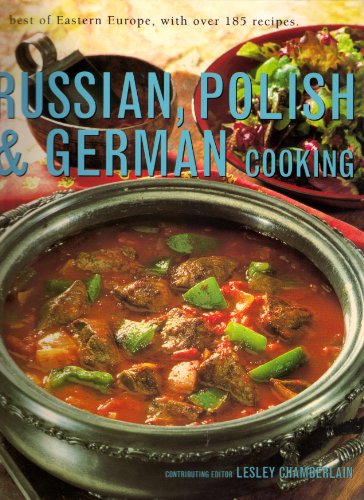 Russian, Polish& German Cooking 0681970537 Book Cover