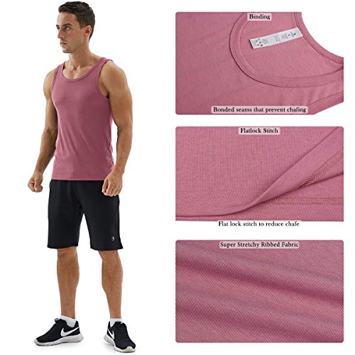 Icyzone - Canotta da Allenamento da Uomo, per