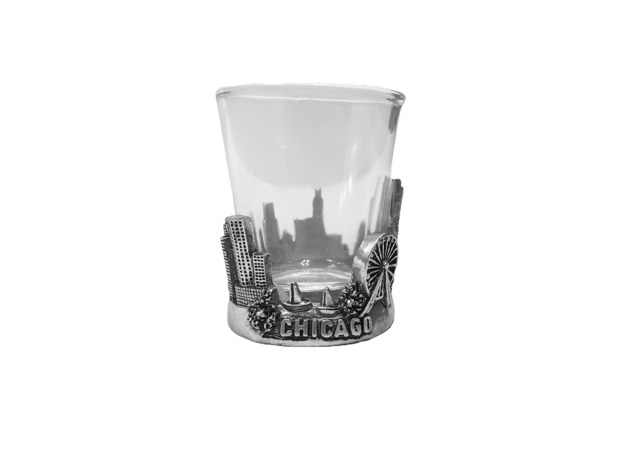 Chicago Pewter Shot Glass