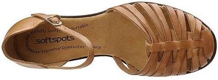 softspots Women's Tatianna Ankle Strap Huarache Shoes, Light Tan, 9.5 B(M) Us - Image 2