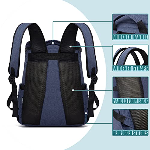 Vorspack Cooler Backpack Insulated Backpack 36 Cans Backpack Coolers Insulated Leak Proof For Work Beach Picnic Camping Hiking Fishing For Men - Blue #TOP5