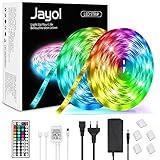 【UPGRADE LED STREIFEN 15M】Das Upgrade LED Strip Lights Kit enthält 2 Rollen mit 7.5m Lichtleisten, Netzteil, IR-Empfänger und 44 Tasten Fernbedienung. Jede Rolle hat ein Ende zum Anschließen des IR-Controllers. Stellen Sie sicher, dass 2 Rollen unabhängig voneinander an den IR-Controller angeschlossen sind. Andernfalls wird die Oberseite weniger hell. HINWEIS: Dieser LED-Streifen ist nicht wasserdicht.