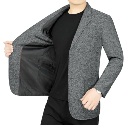 Blazer décontracté homme style coréen automne veste mi-saison chic - 3