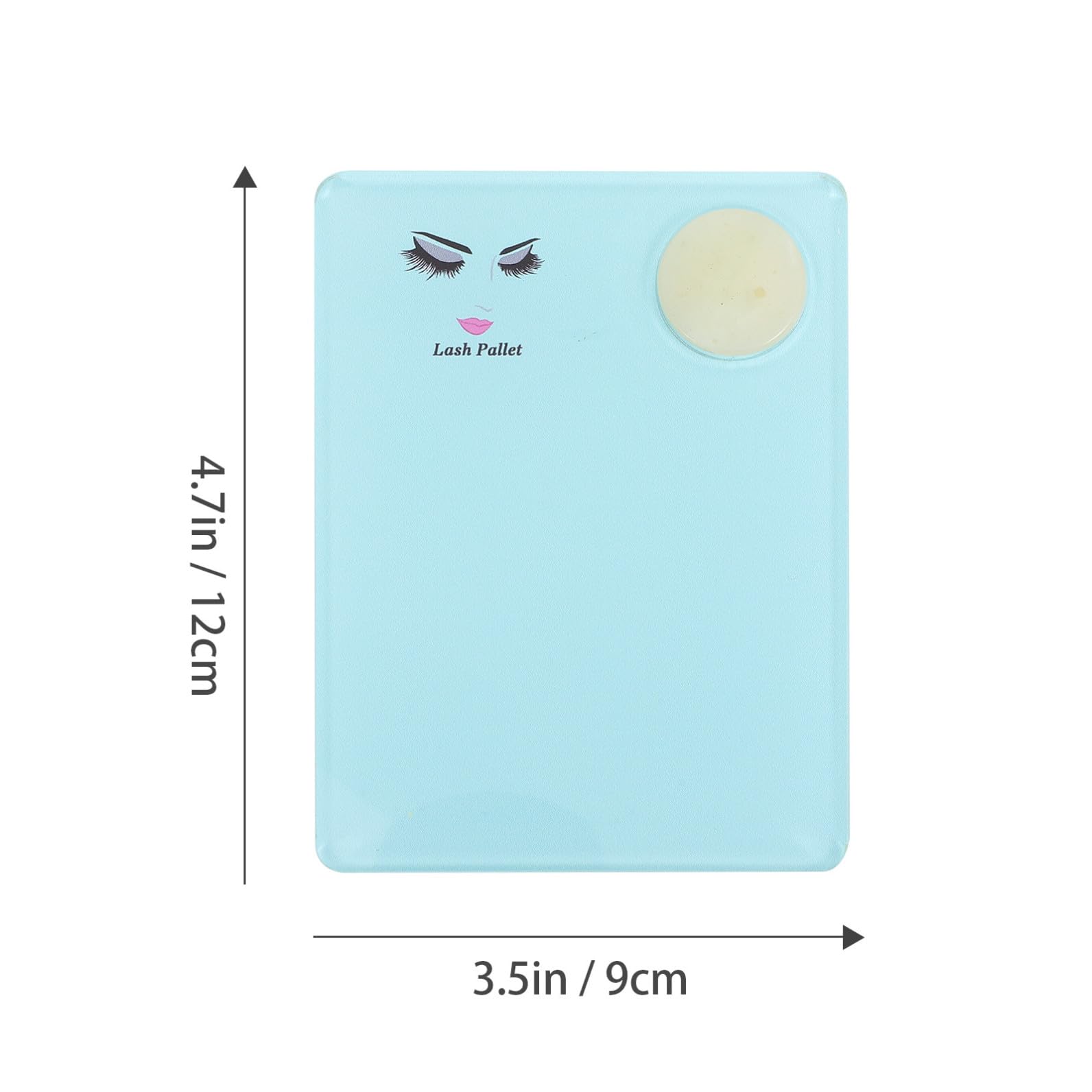 Healeved 2 Pezzi Di Accessori Per Extension Ciglia Palette Manuale Per Ciglia Con Vassoio Per Lapplicazione
